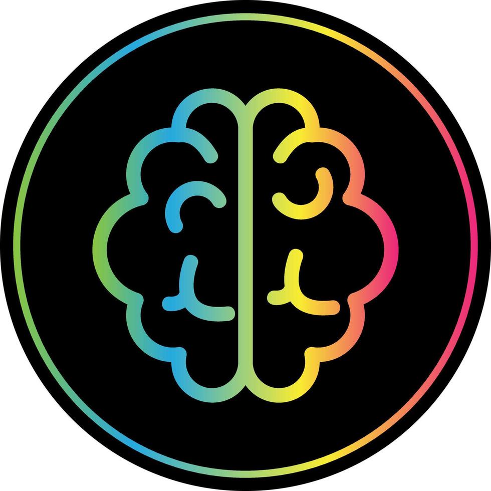 Brain Vector Icon Design