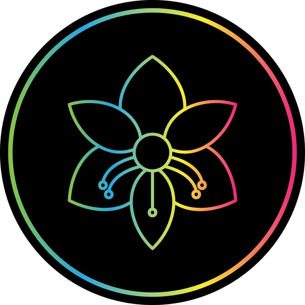 Amaryllis Vector Icon Design