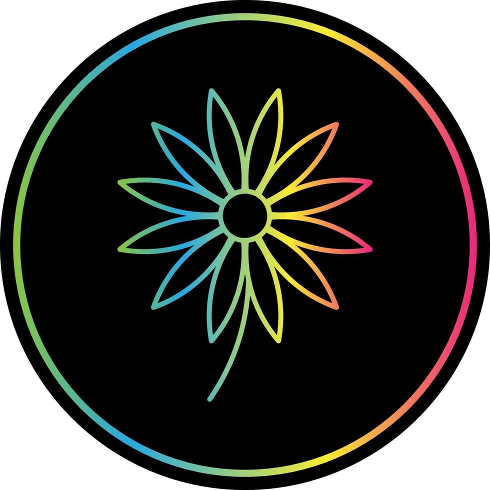 Aster Vector Icon Design
