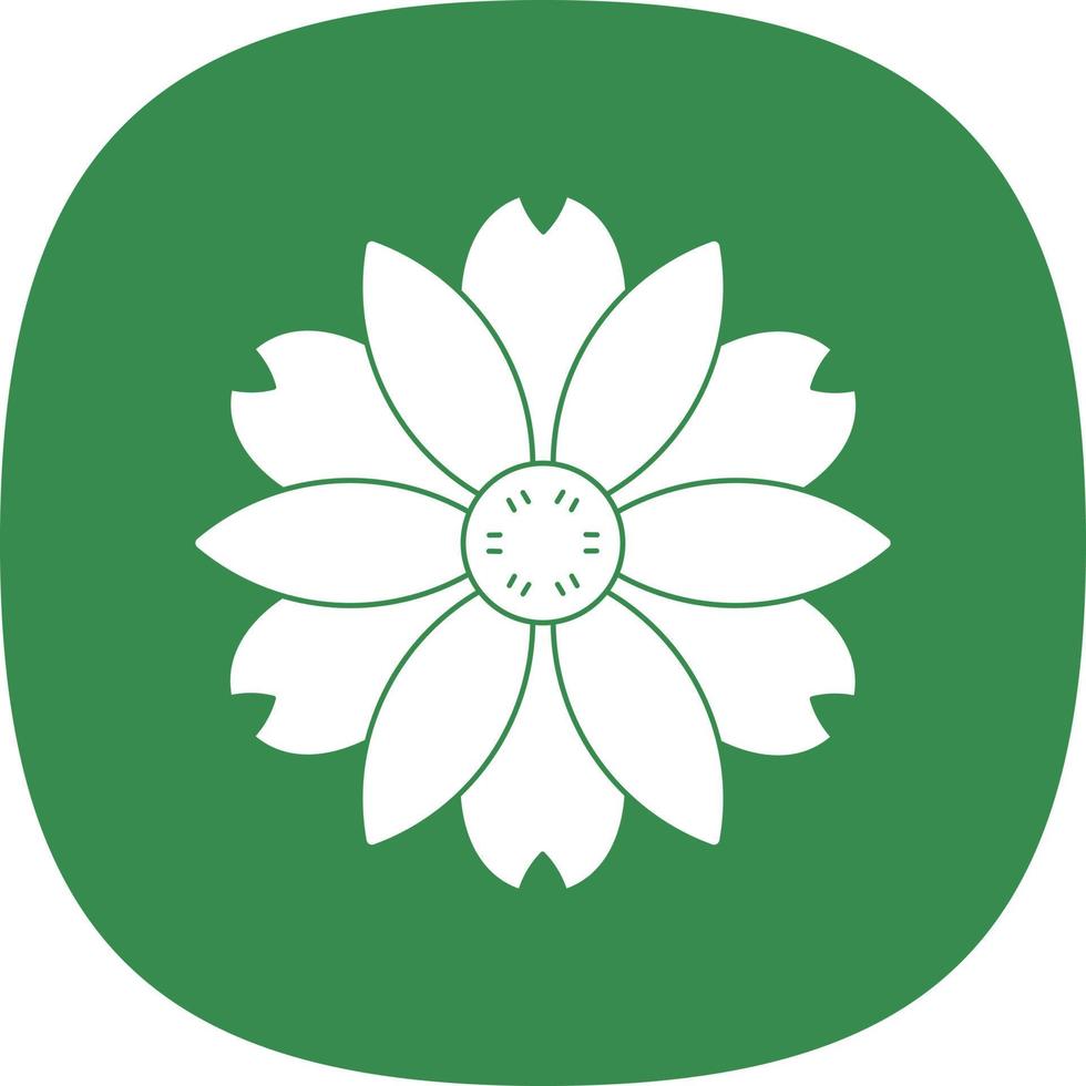 Chamomile Vector Icon Design