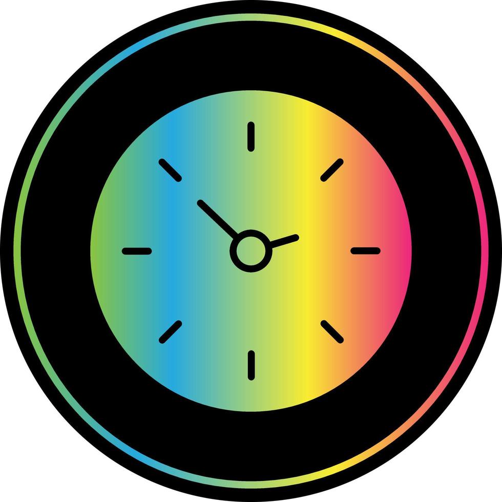 Clock Vector Icon Design