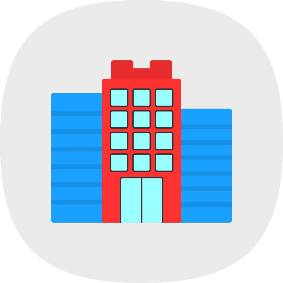 Multistorey Vector Icon Design