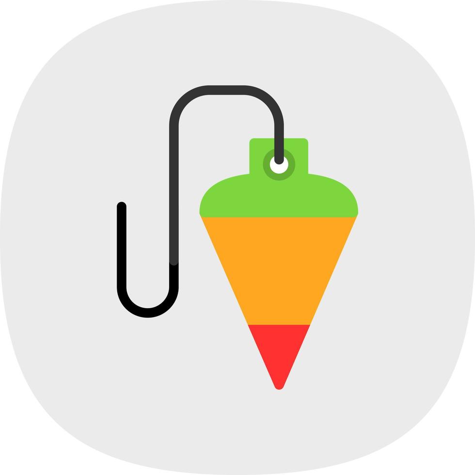 Plumb Bob Vector Icon Design