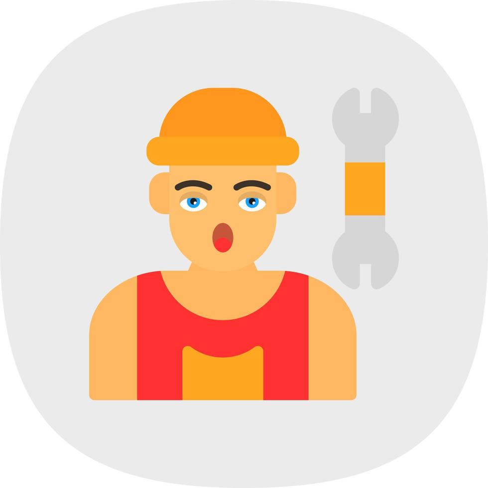 Plumber Vector Icon Design