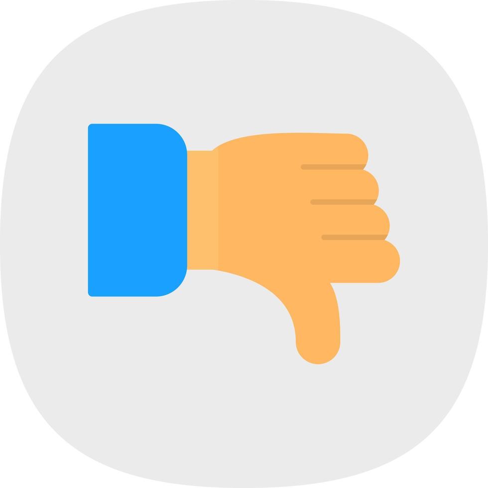 Dislike Vector Icon Design