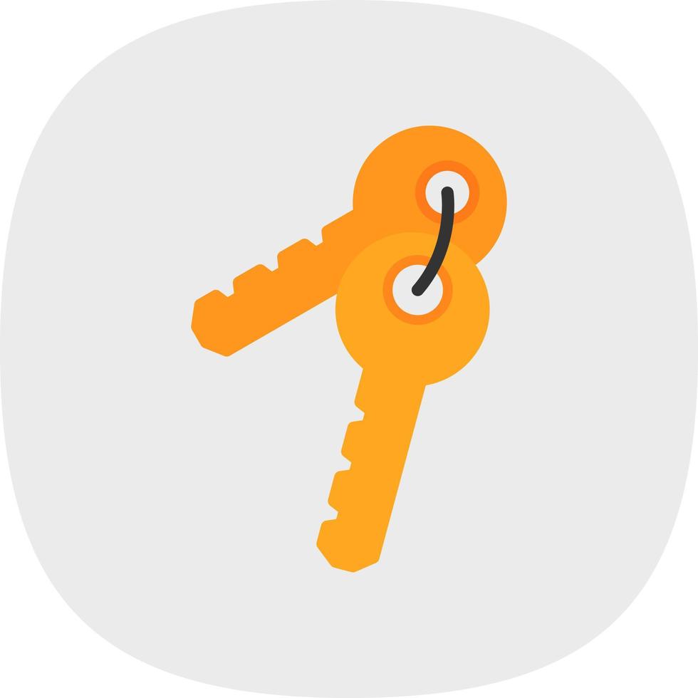 Keys Vector Icon Design