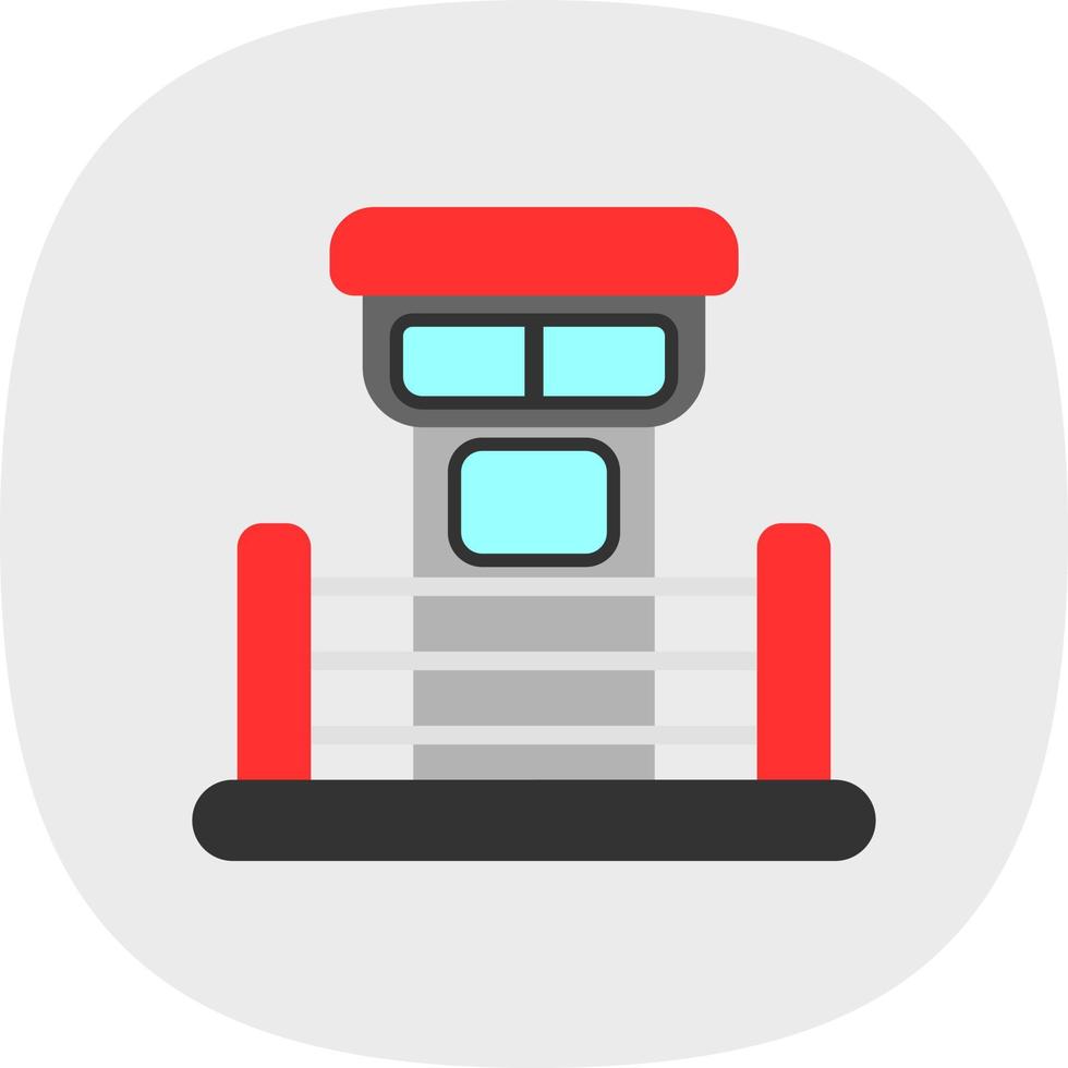 Tower Vector Icon Design