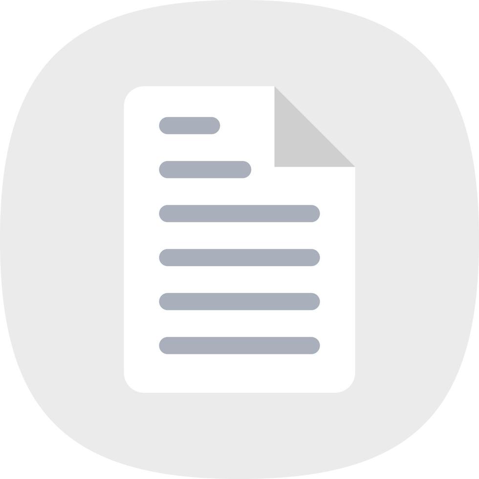 Document Vector Icon Design