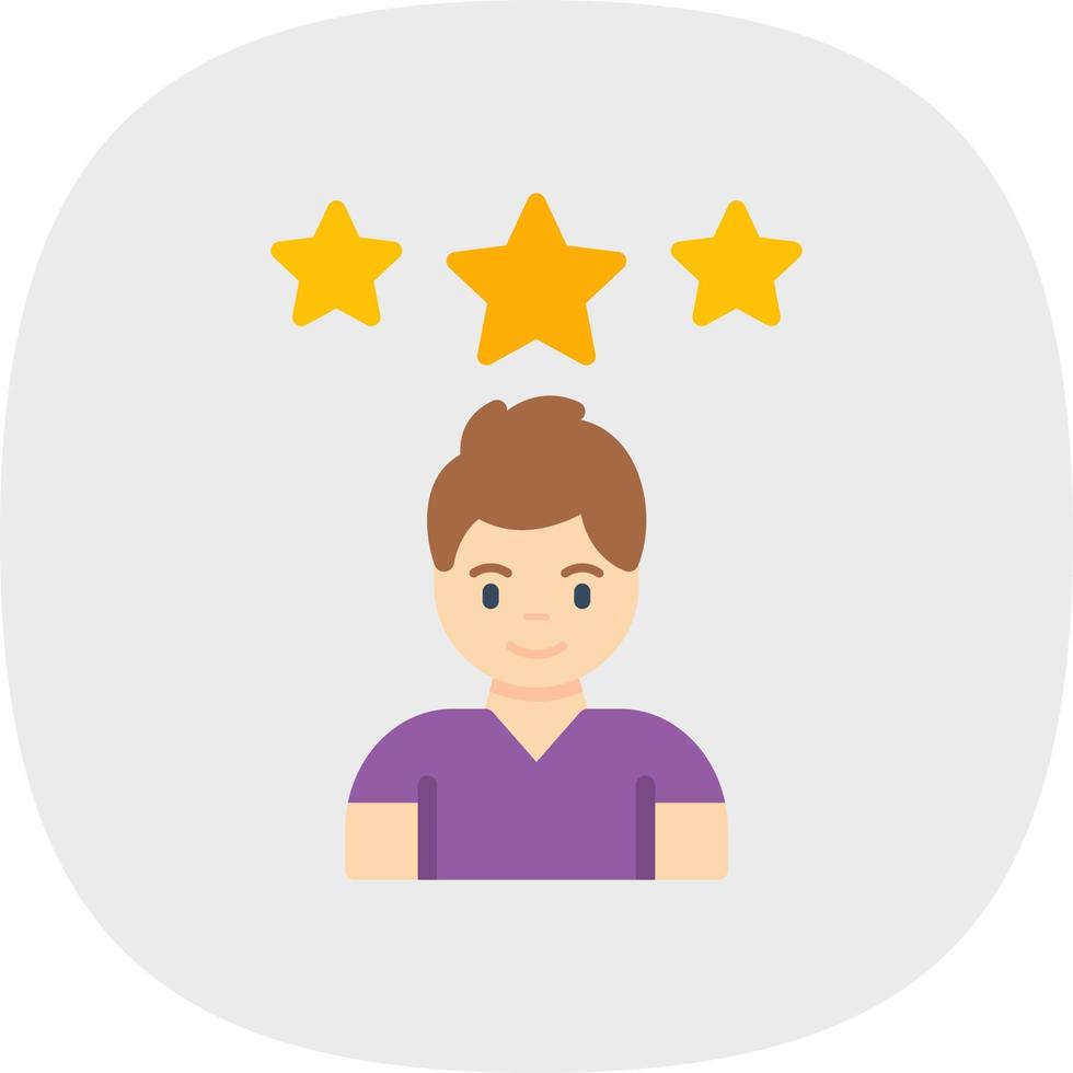 Rating Vector Icon Design