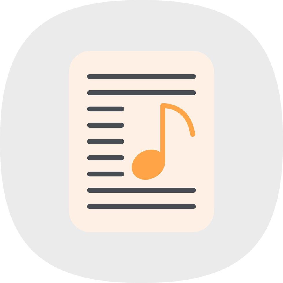 Playlist Vector Icon Design