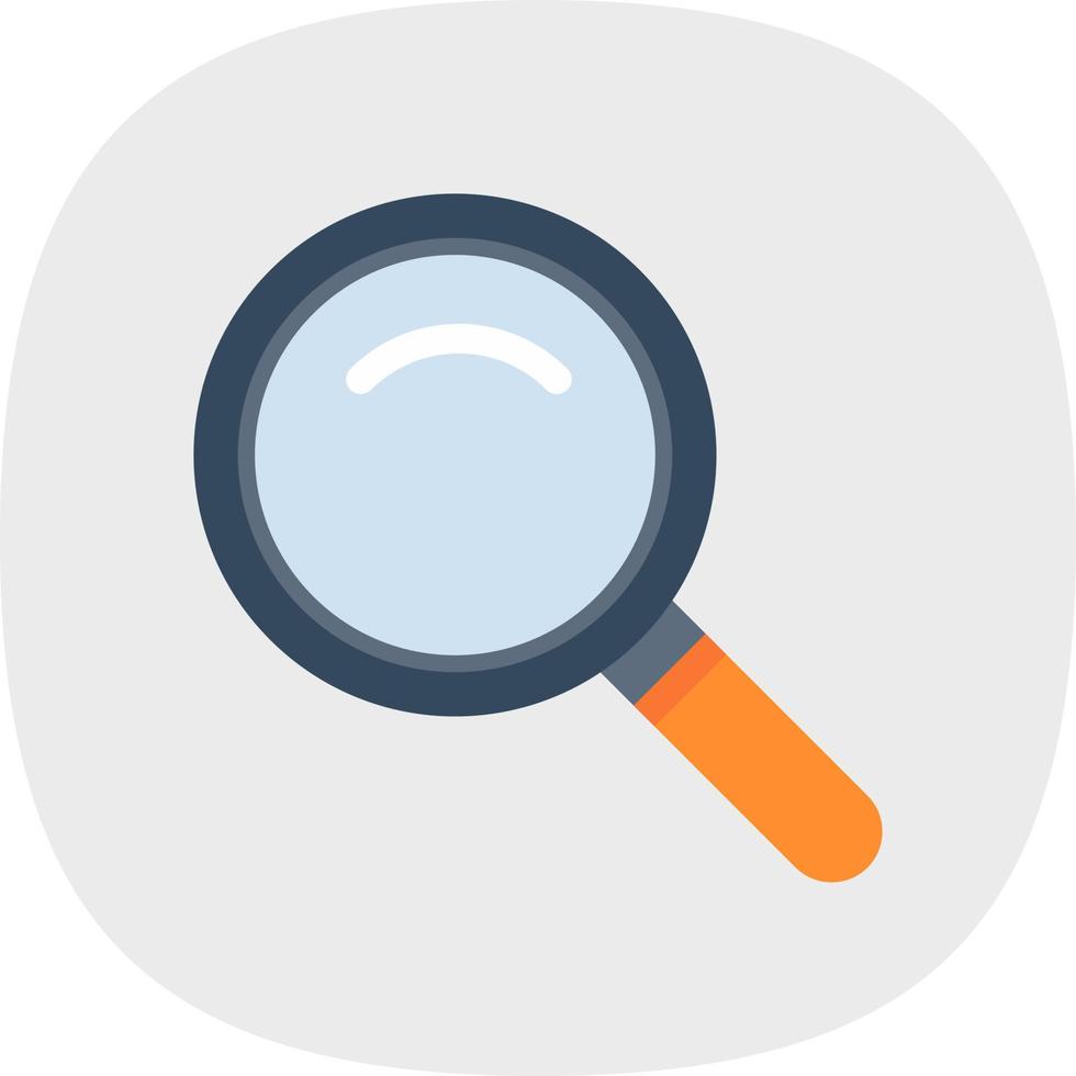 Magnifying Glass Vector Icon Design
