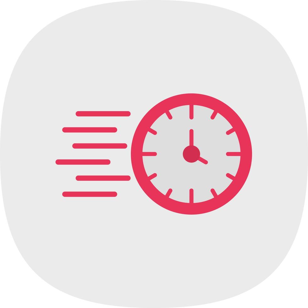 Fast Time Vector Icon Design