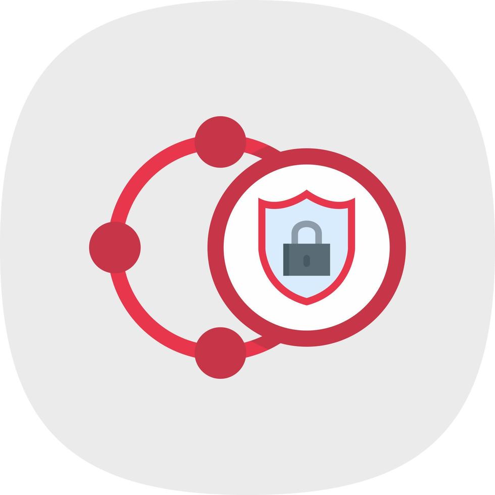 Private Network Vector Icon Design