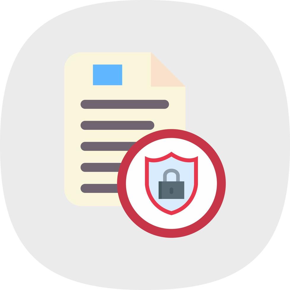 Privacy Policy Vector Icon Design