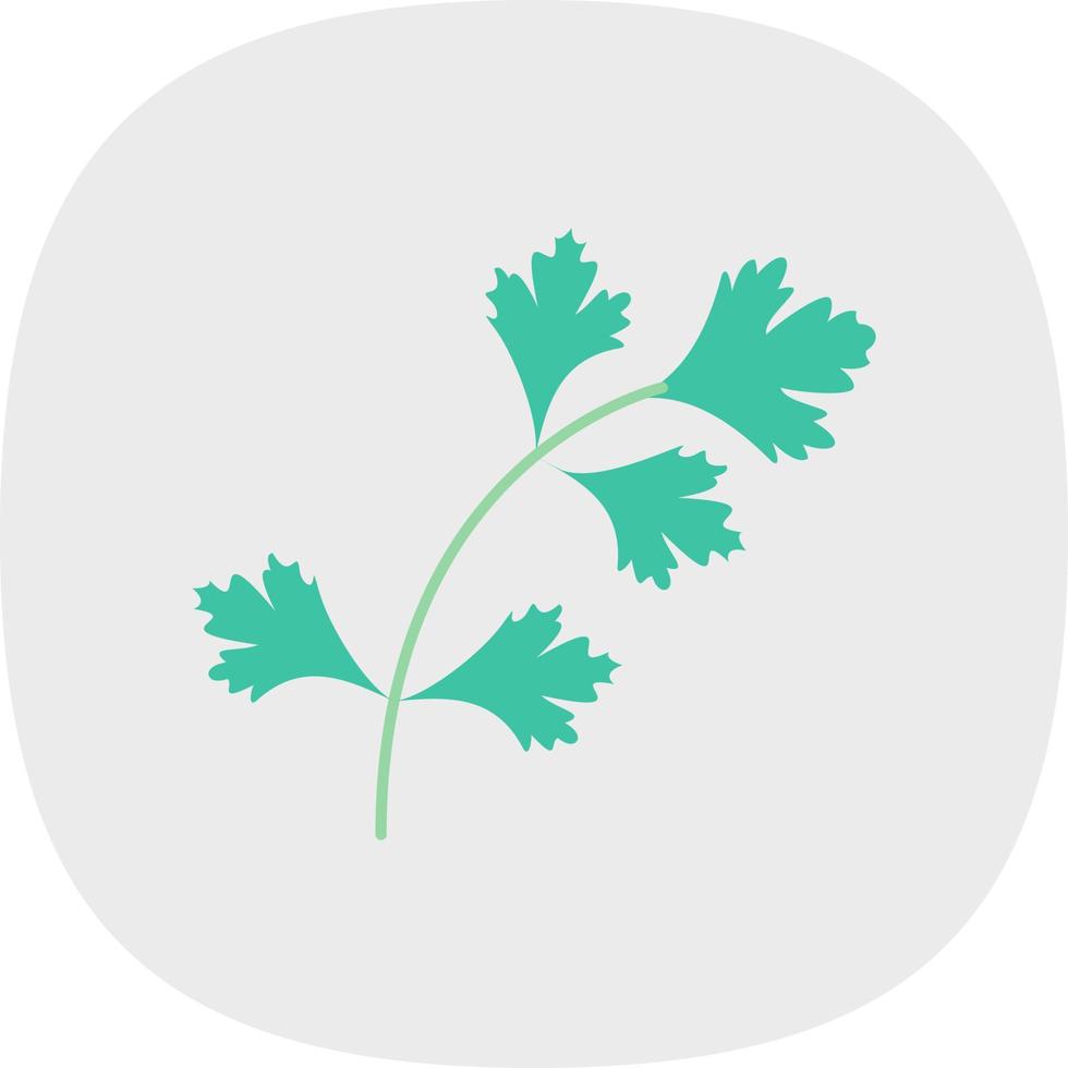 diseño de icono de vector de cilantro