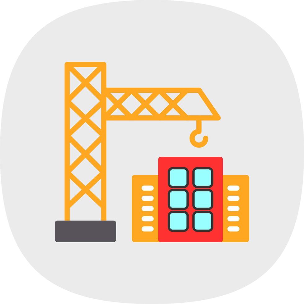 diseño de icono de vector de construcción