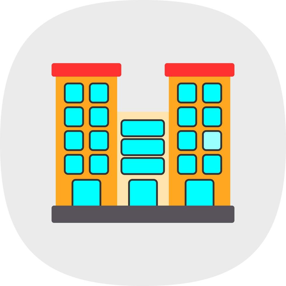 Condominium Vector Icon Design