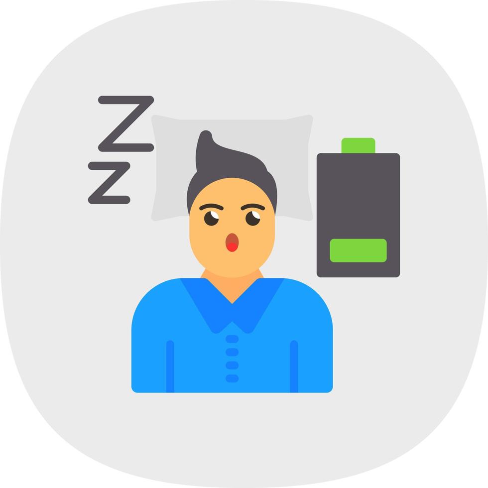 Fatigue Vector Icon Design