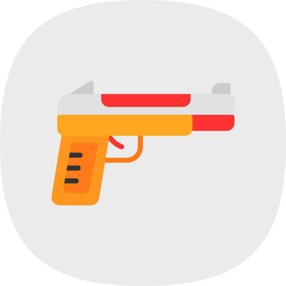 diseño de icono de vector de pistola