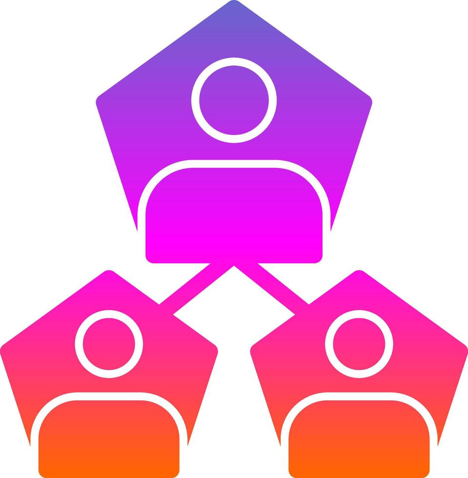 Segmentation Vector Icon Design