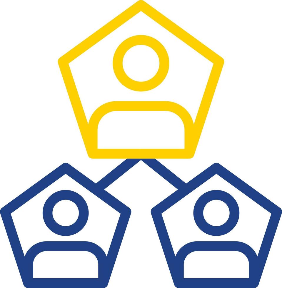 Segmentation Vector Icon Design