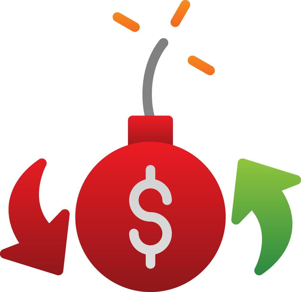 Debt Vector Icon Design