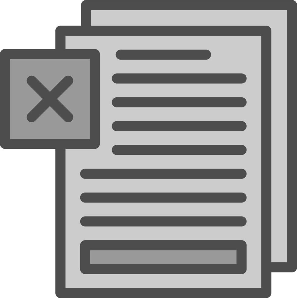 Dissatisfaction Vector Icon Design