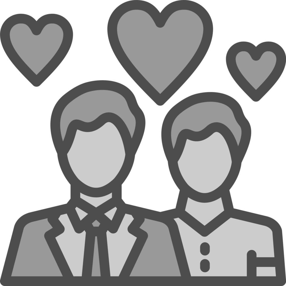 Relationship Vector Icon Design