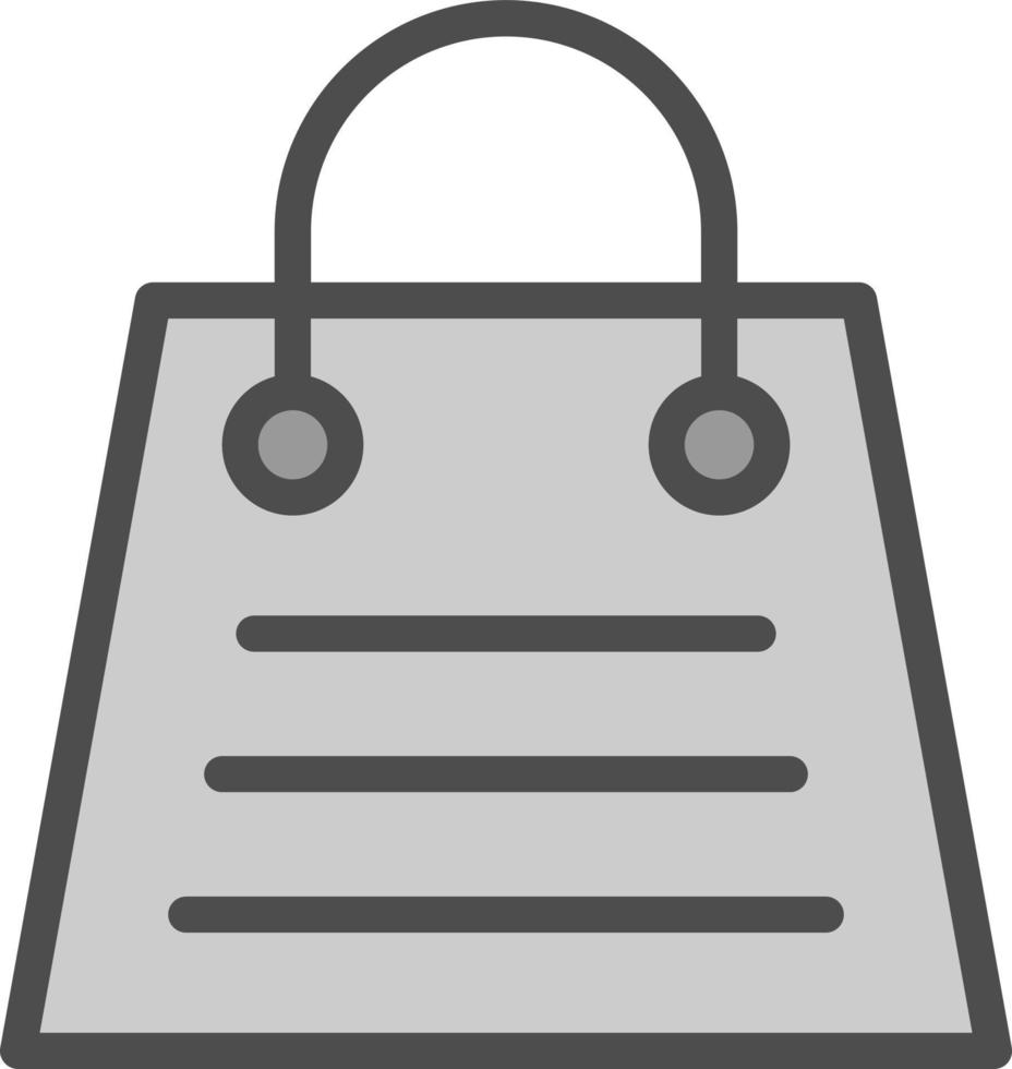 Shopping Bag Vector Icon Design