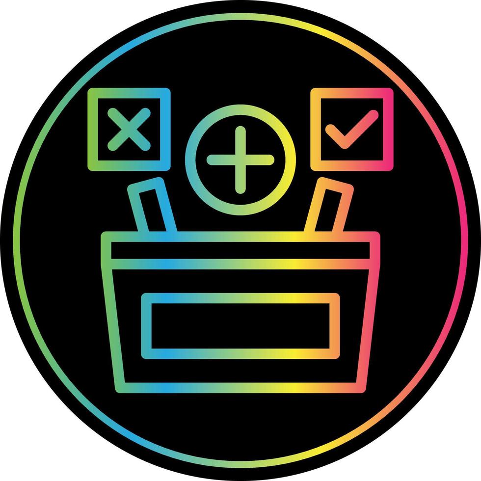 Buying Decision Vector Icon Design