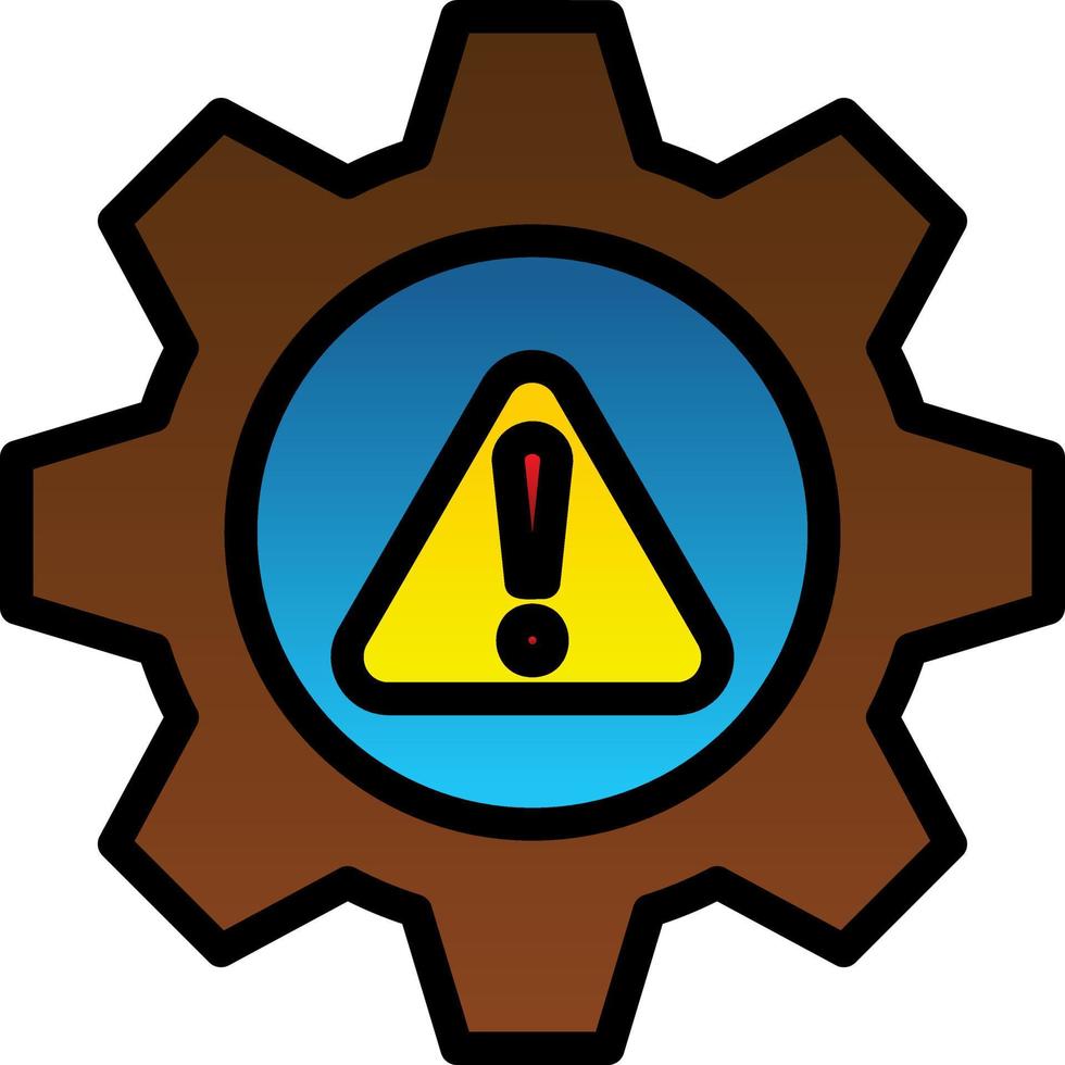 Risk Management Vector Icon Design