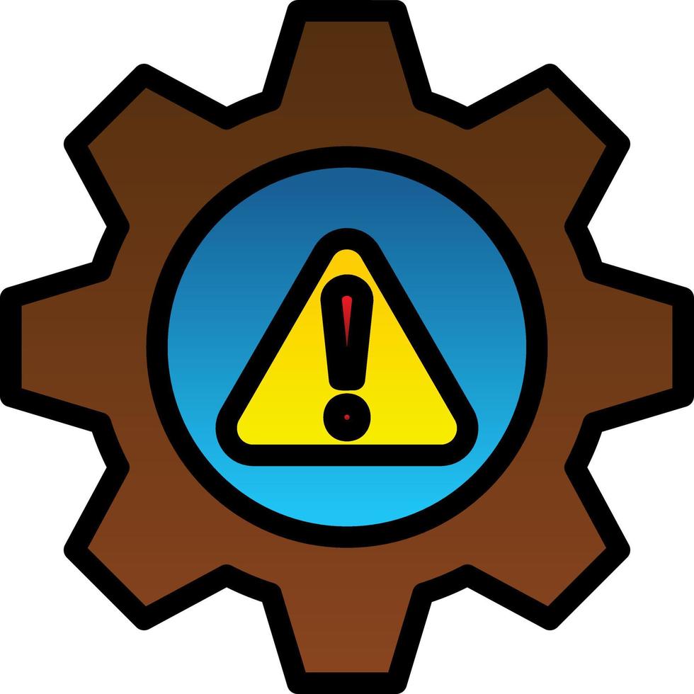 Risk Management Vector Icon Design