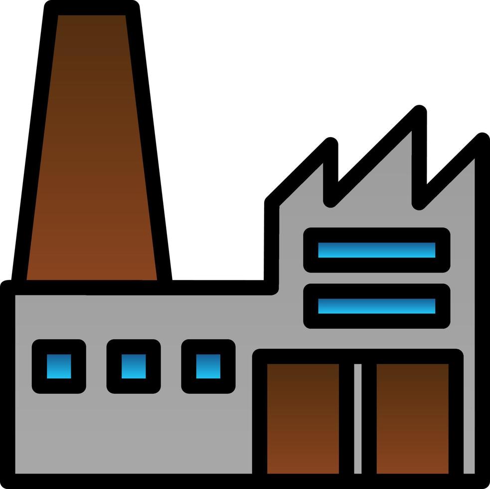 Factory Vector Icon Design