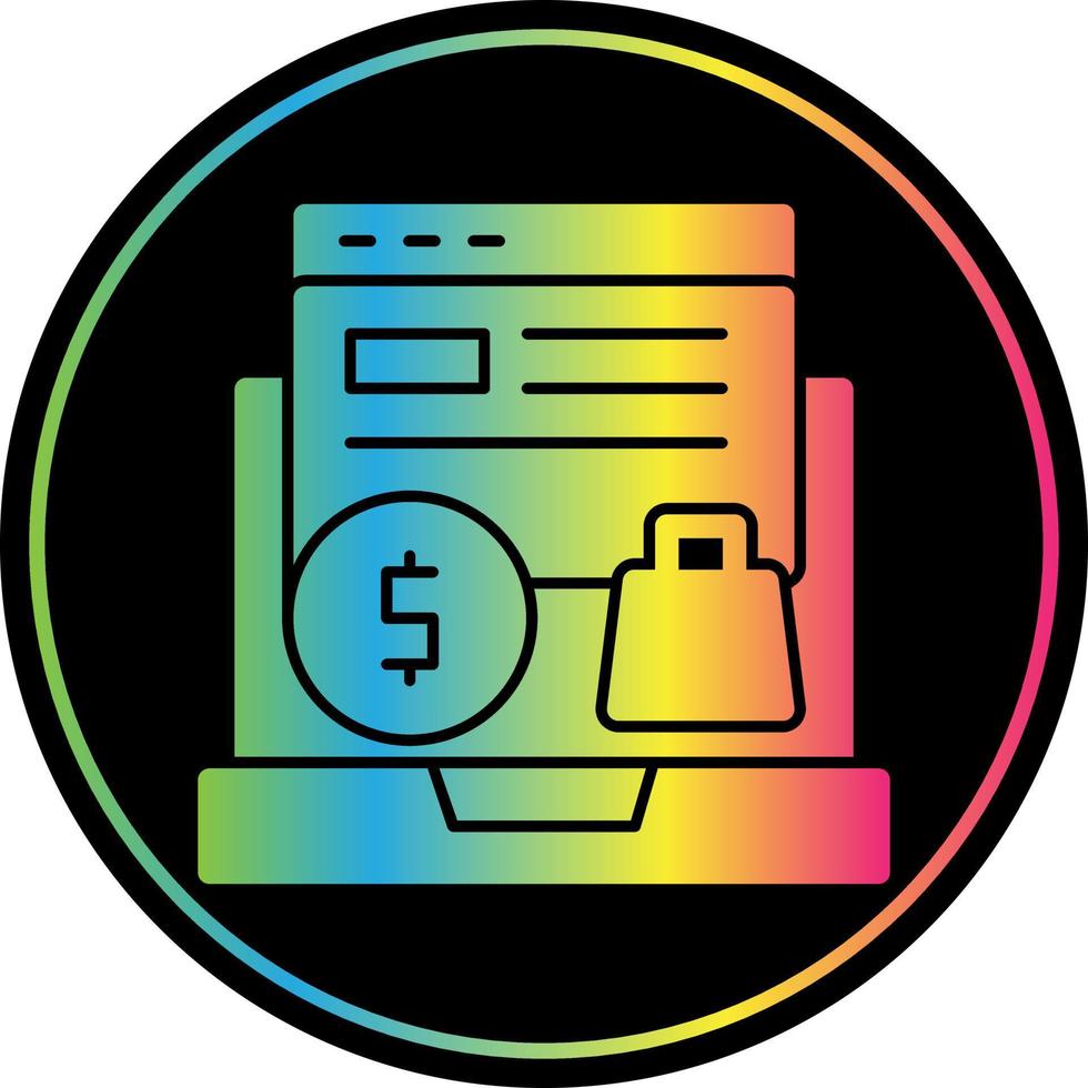 Purchassing Vector Icon Design