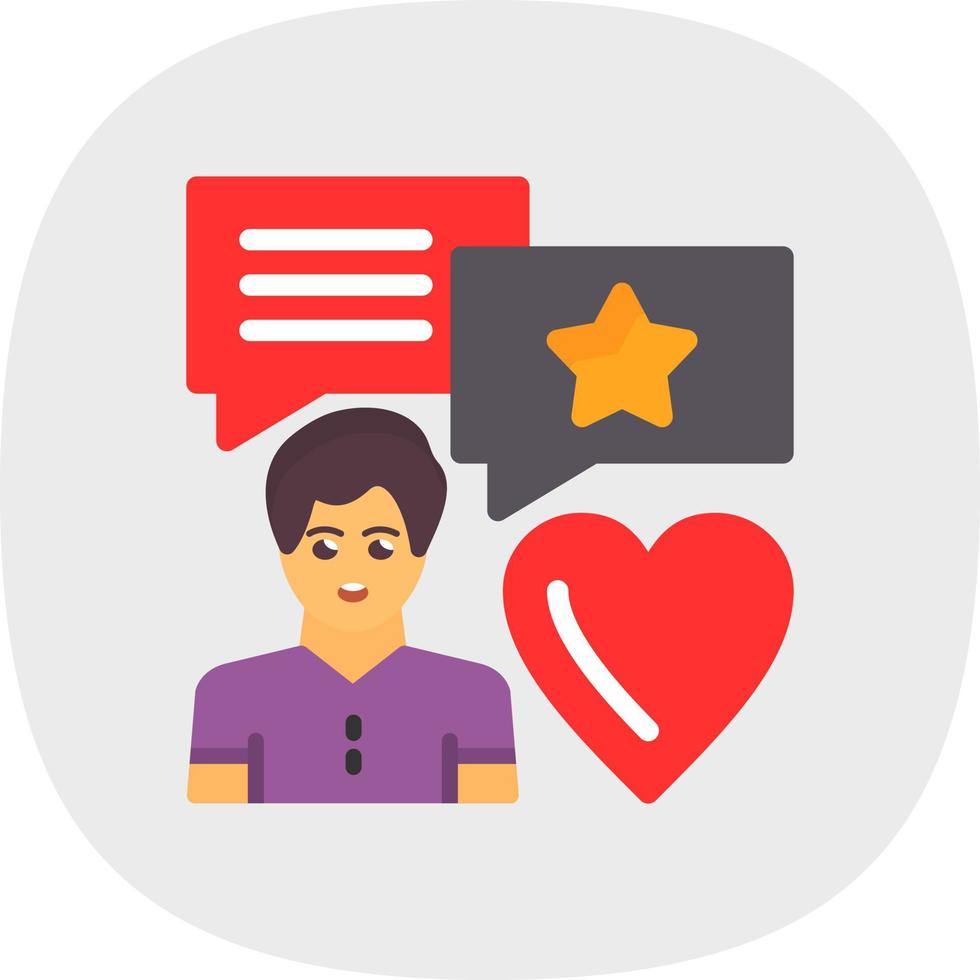 Feedback Vector Icon Design