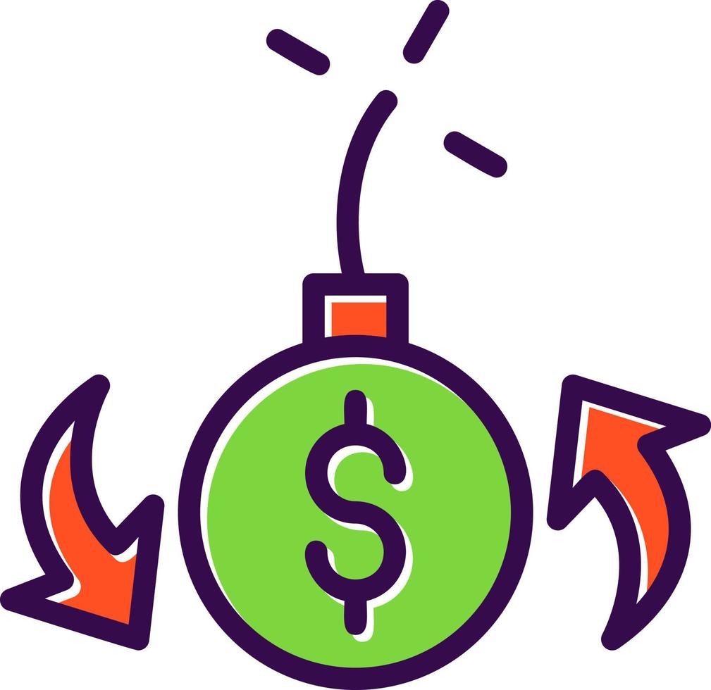 Debt Vector Icon Design