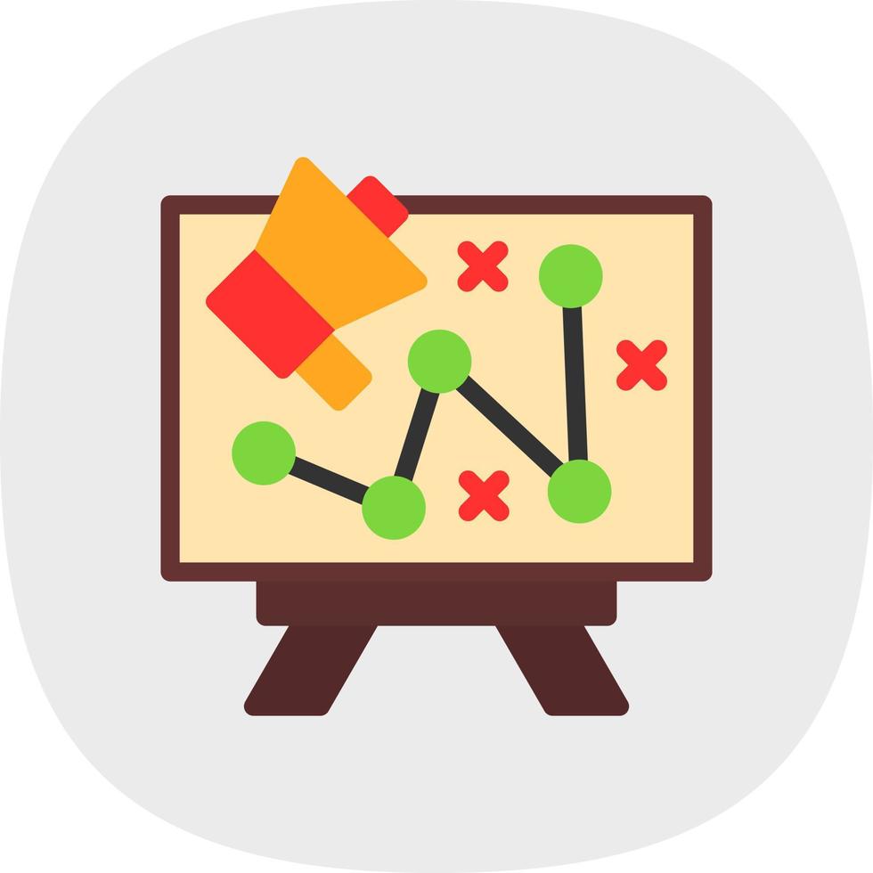 Marketing Strategy Vector Icon Design