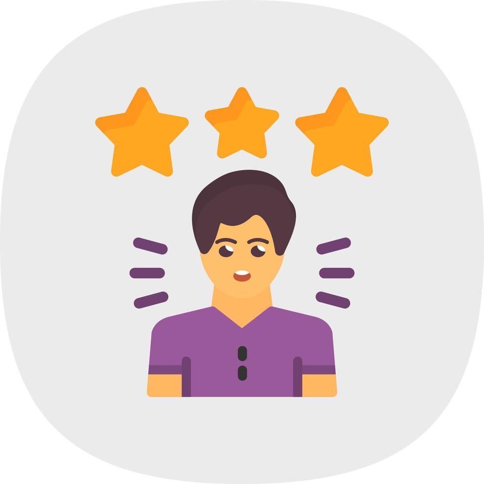 Coustomer Satisfaction Vector Icon Design