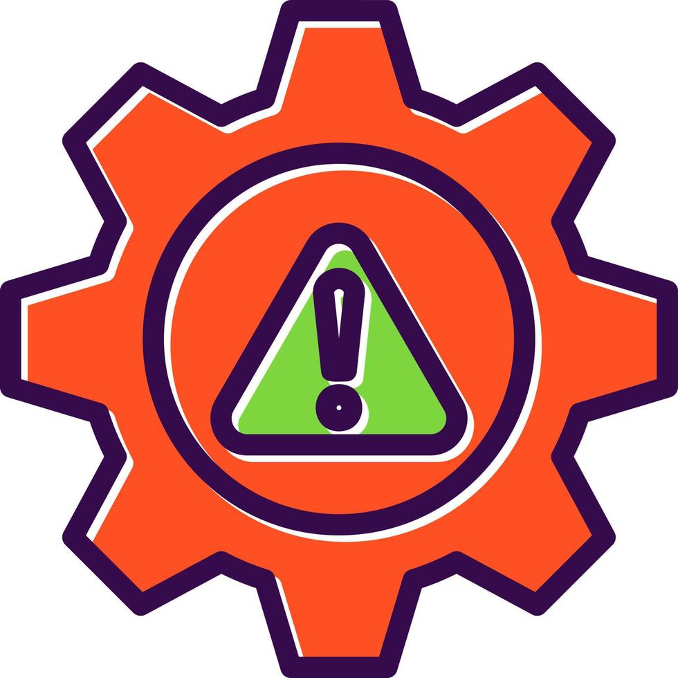 Risk Management Vector Icon Design