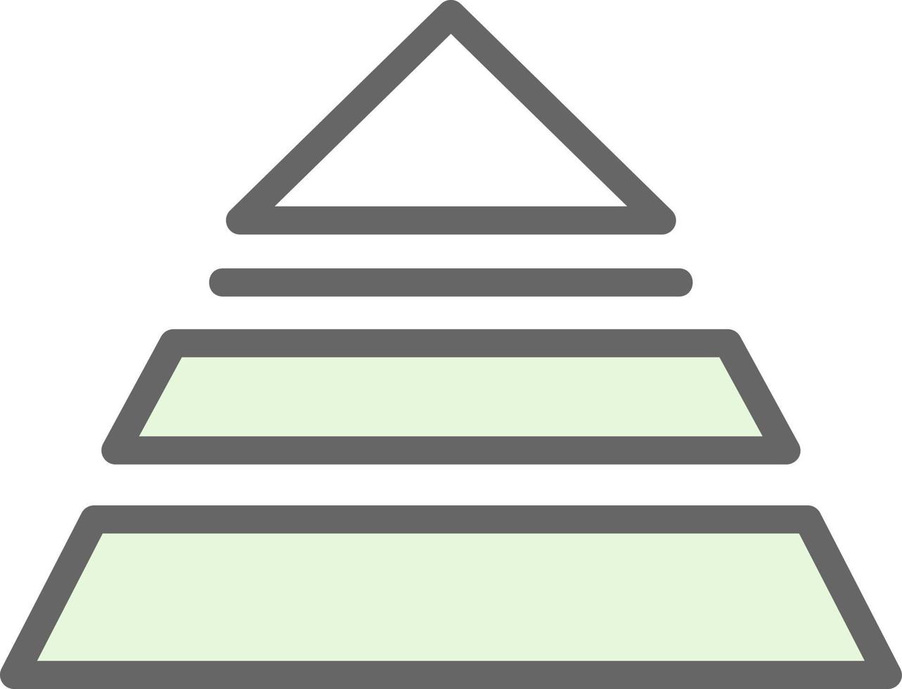 Pyramid Vector Icon Design