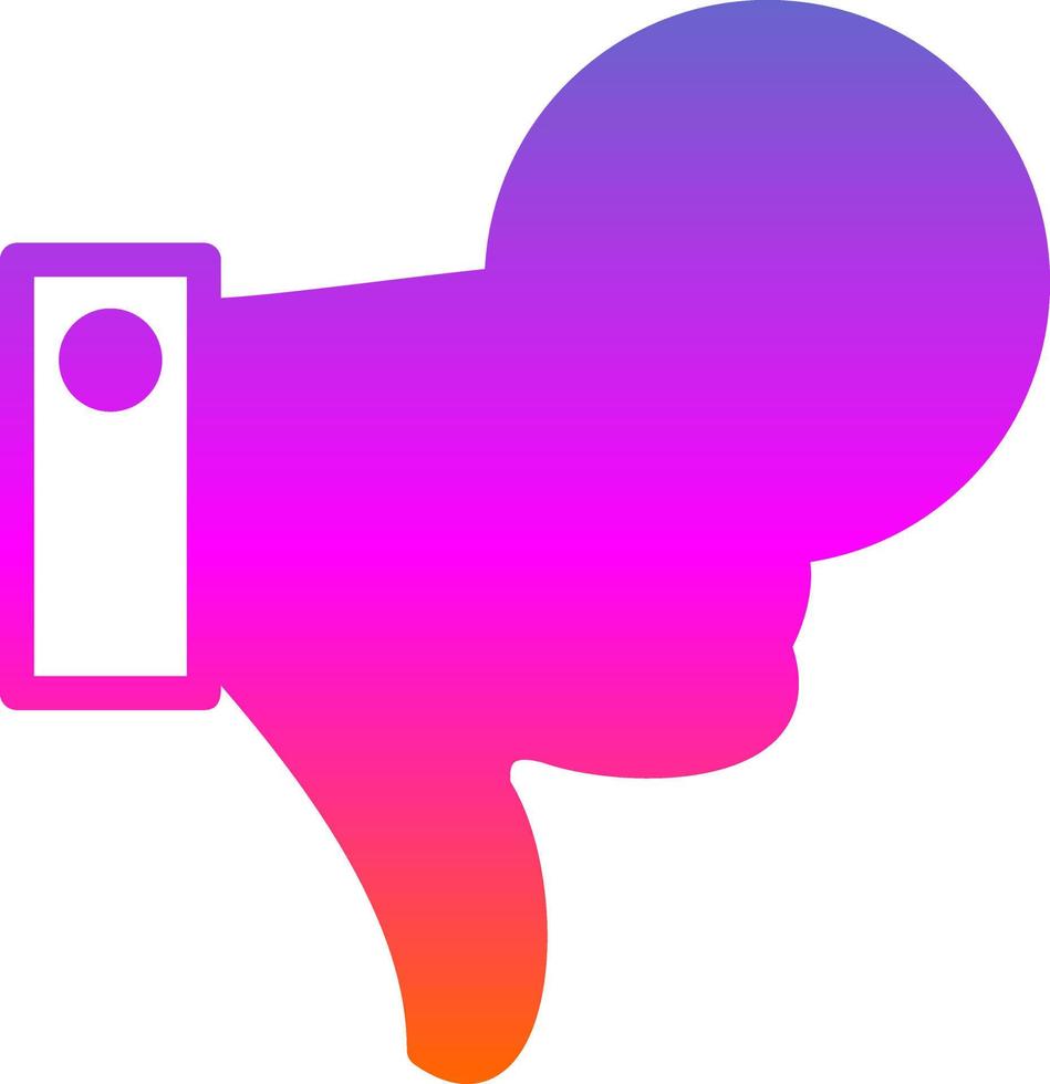 Failure Vector Icon Design