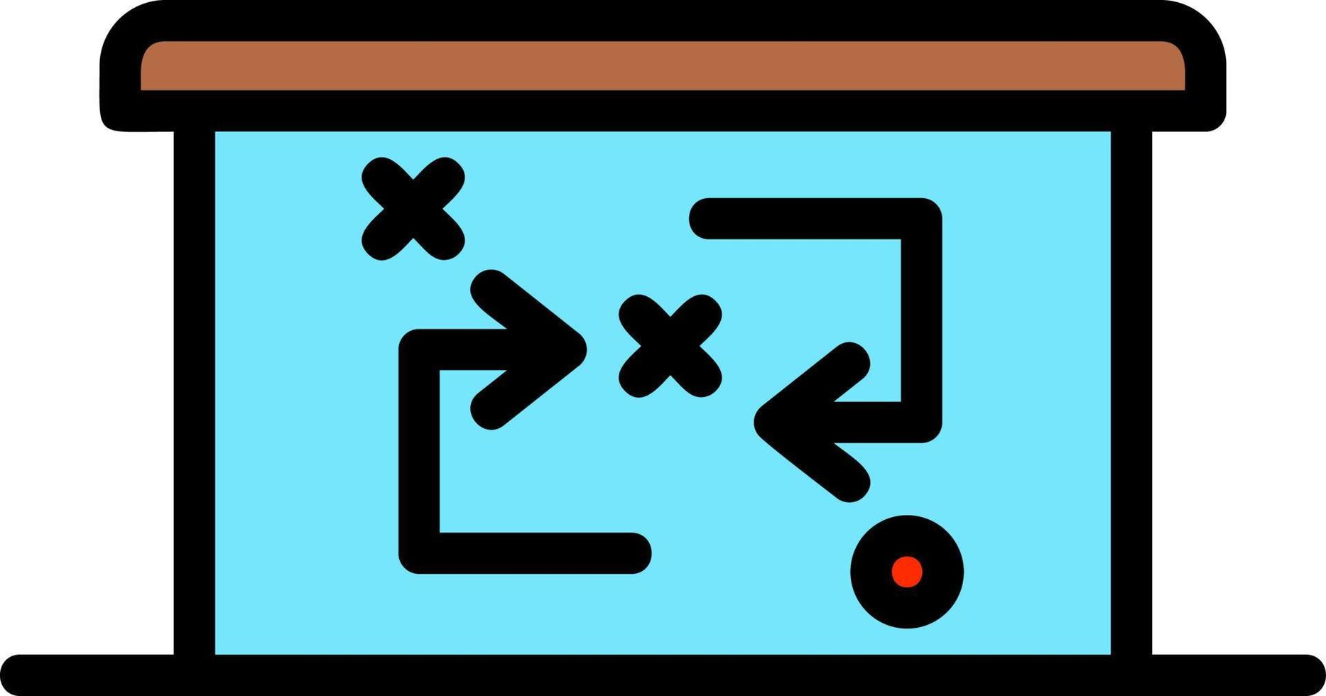 Planning Strategy Vector Icon Design