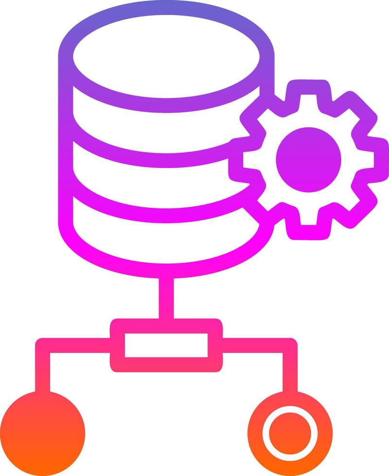 Data Storage Vector Icon Design