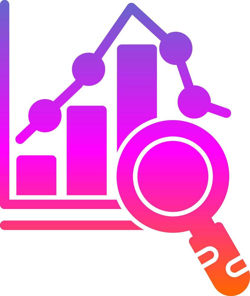 Analysis Vector Icon Design