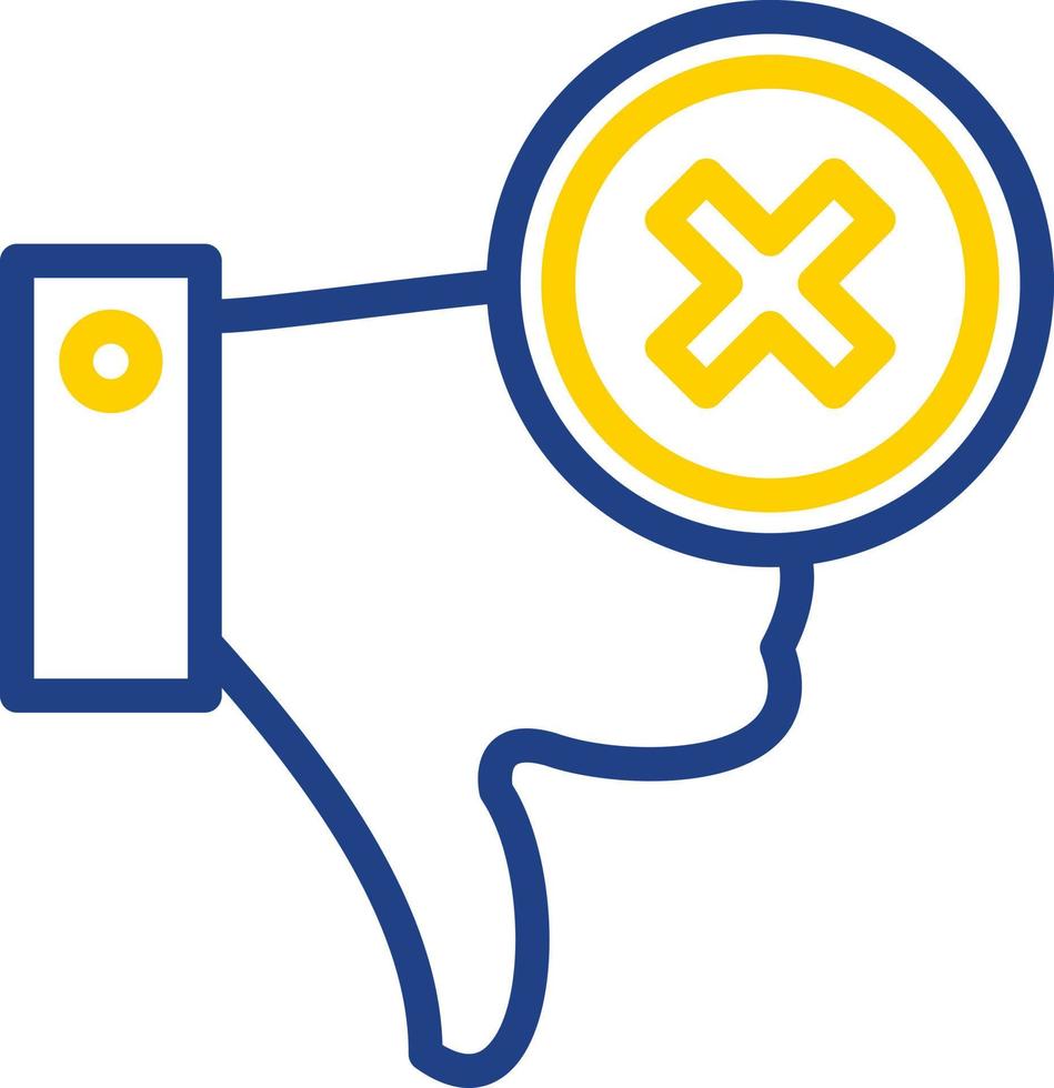 Failure Vector Icon Design