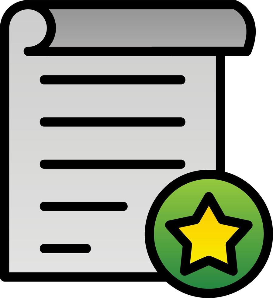 Assessment Vector Icon Design