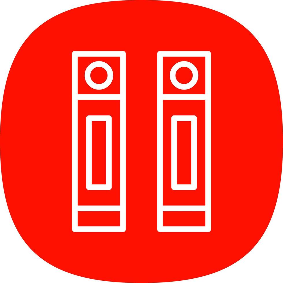 Binder Vector Icon Design