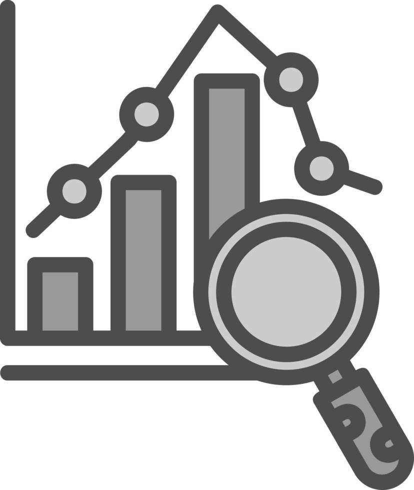 Analysis Vector Icon Design