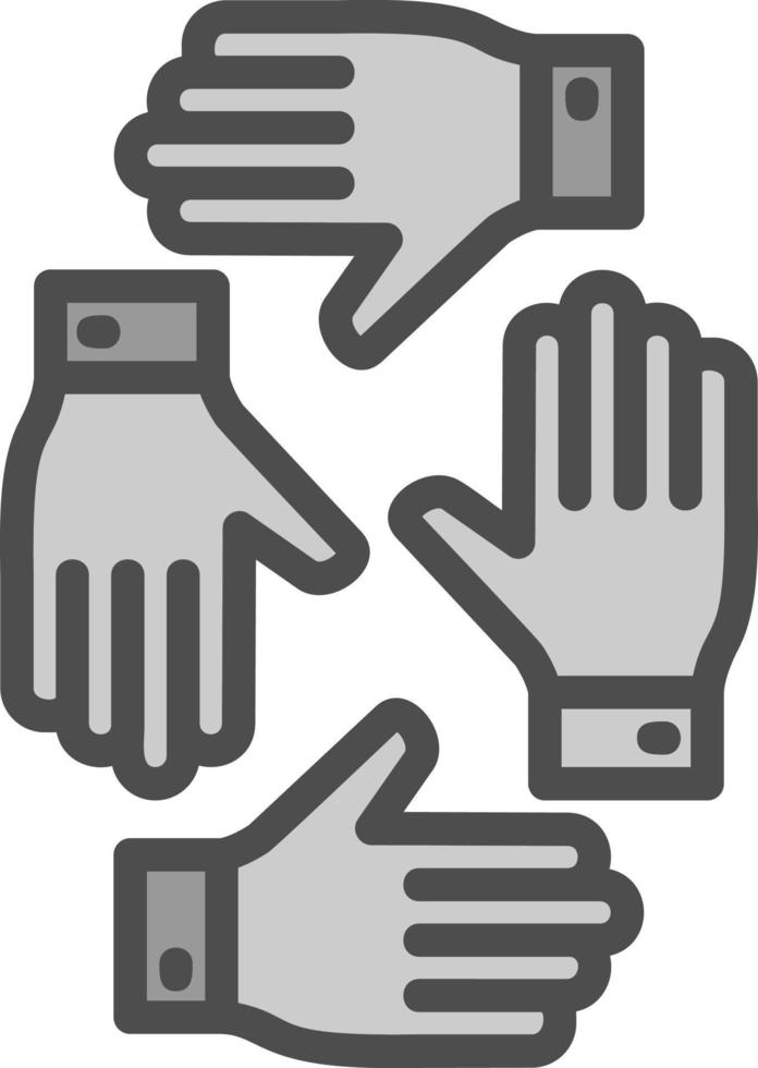 Teamwork Vector Icon Design