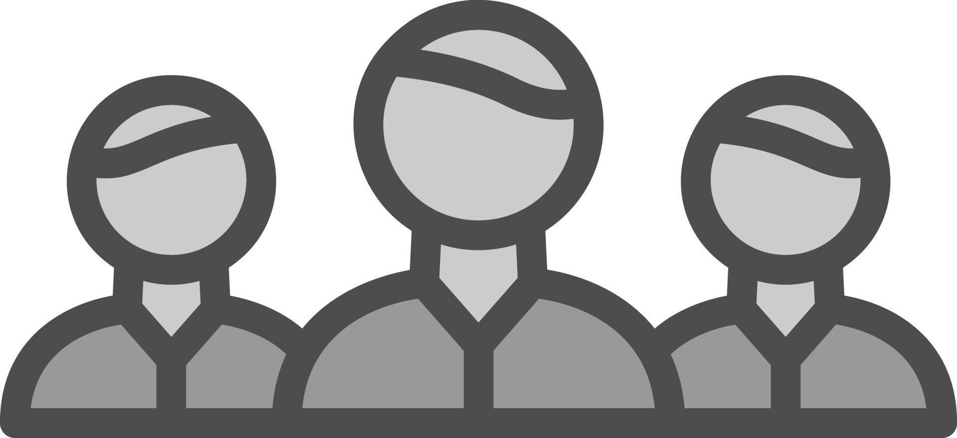 Team Vector Icon Design